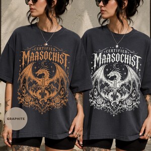 SJM Book Tee, Fantasy Lover Gift, Romantasy Reader Shirt, Sarah J Maas Shirt, Dark Romance, Bookish Gift For Her, ACOTAR, C.C. & T.O.G Merch image 2