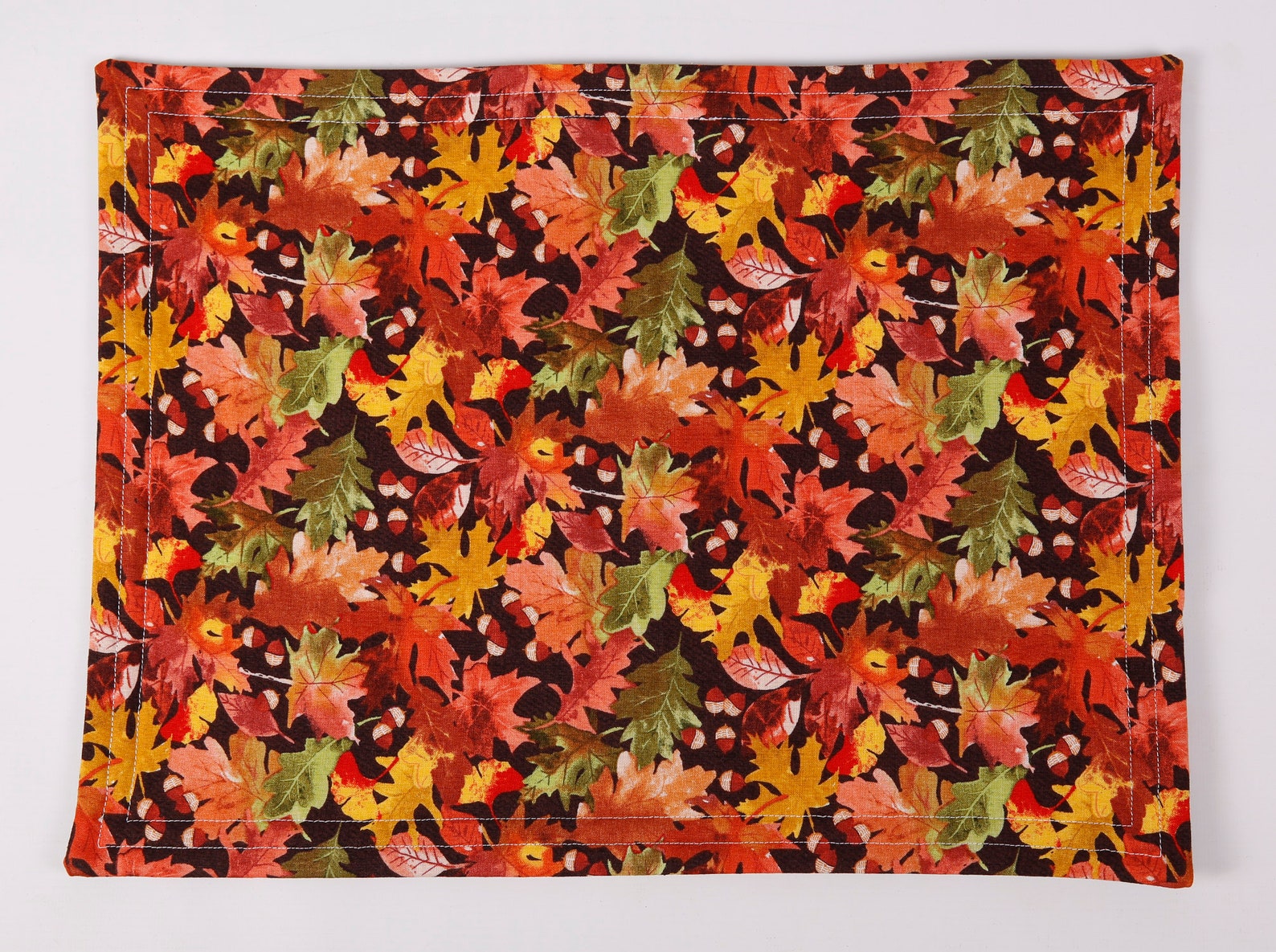 Autumn Leaves Placemats Fall Leaves Placemats Thanksgiving | Etsy
