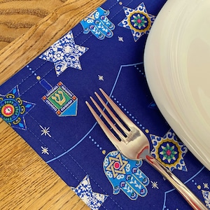 Hanukkah Placemats, Holiday Placemats