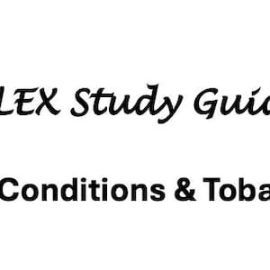 Puede incluir: Imagen de una guía de estudio con el título "NAPLEX Study Guide" y el tema "Pulmonary Conditions & Tobacco Cessation". La imagen incluye pilas de libros coloridos a ambos lados.