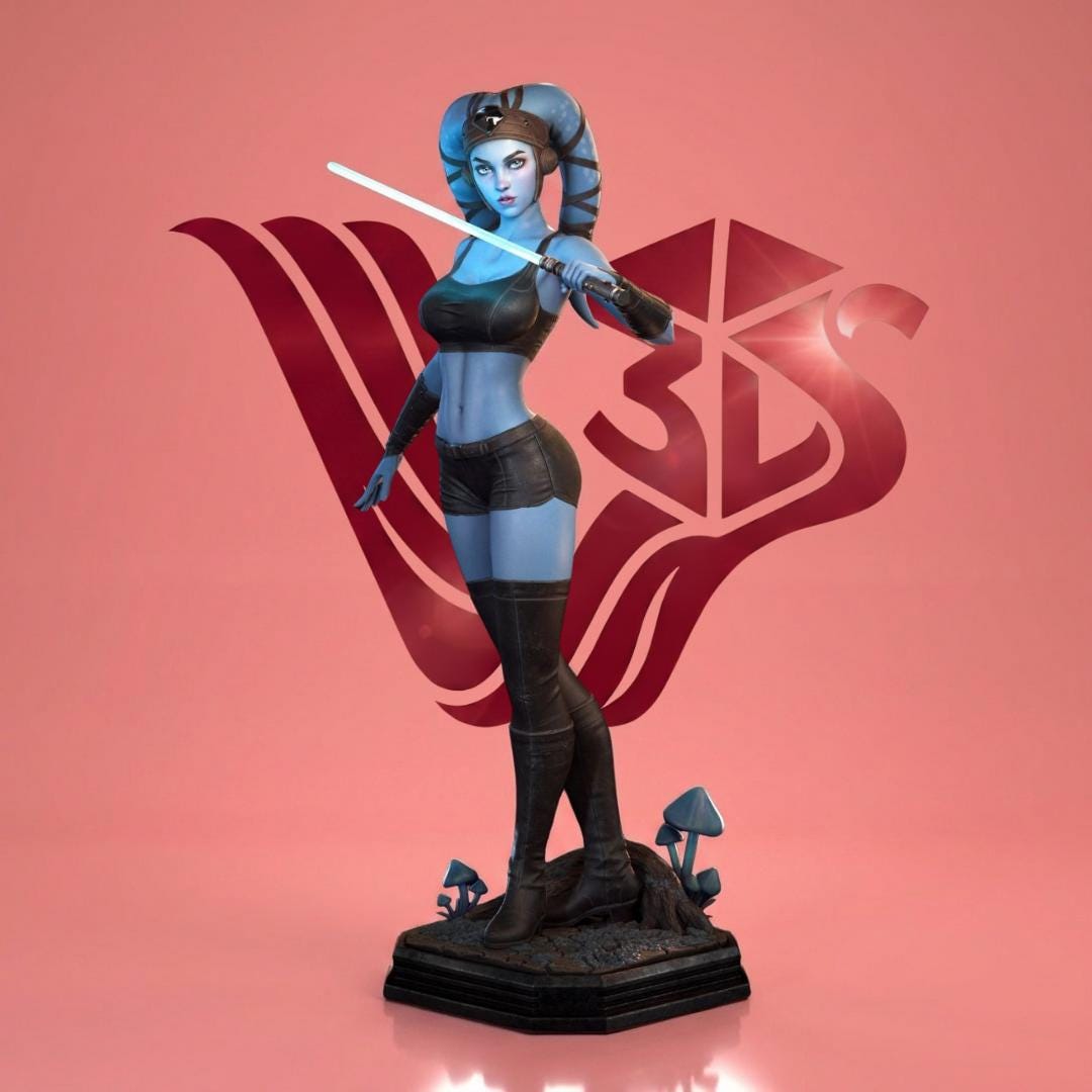 Aayla Secura Wars & [Character D6Holocron サイドショウ アイラ