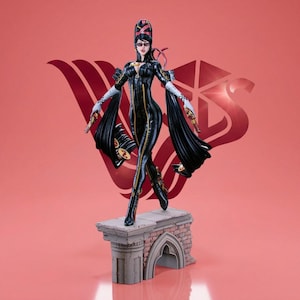 Umbra Witch Diva Snygg Actionhäxa | 3D-modell STL-filer (digital nedladdning)
