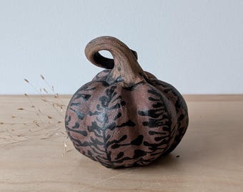Small Handmade Forest Pumpkin