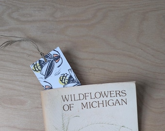 Hand printed Cardstock Book Mark