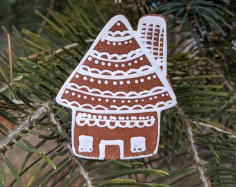 House "Gingerbread" Ornament