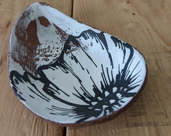 Forest Pebble Dish (Raw, Fired Clay, Not suitable for Food)