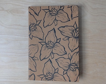 Trillium Rubber Block Blank Journal/Sketchbook