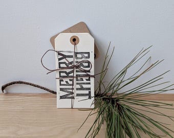 Gift Tags, Merry & Bright, pack of 10