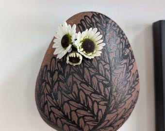 Fern Wall Bud Vase Pocket