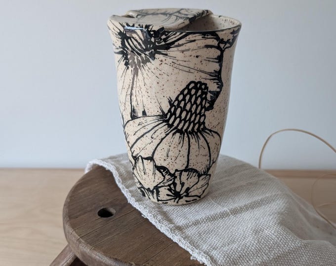 Featured listing image: Wildflower Travel Mug