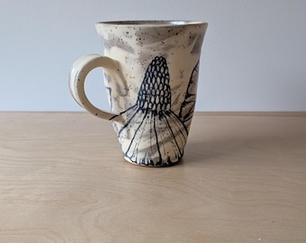 Floral Ceramic Handmade Mug