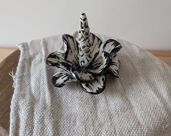 Ring Dish Floral Sculptural Catch all