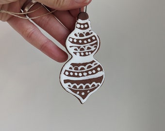 Vintage "Gingerbread" Ornament