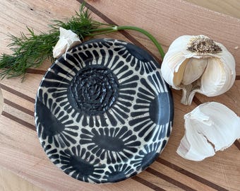 Petoskey Stone Pattern Garlic Rasp *Please Note! No two are the same!, Similar, but different*