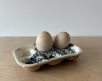 Egg Tray - Fern Design