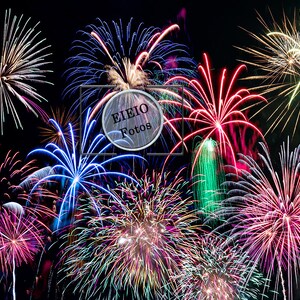 Digital Fireworks - Digital Fireworks Overlay - Instant Download - 4th Of July - Weddings - Celebrations - Enhance Your Photos, 300Res