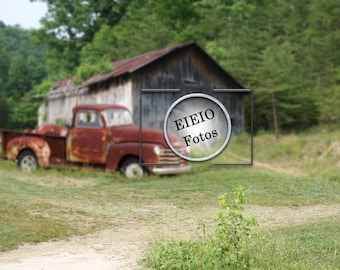 Digital Truck Barn- Photography Background, Photography Prop, Digital Background, Jpeg file, Photoshop, jpeg download, 300 Res