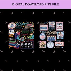 Off-Campus PNG, Briar University Hockey Romance Digital Download