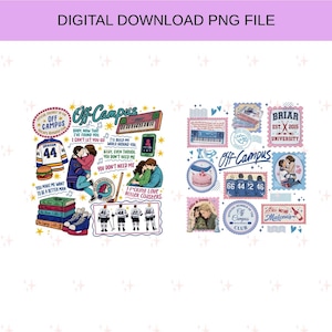 Off-Campus PNG, Briar University Hockey Romance Digital Download