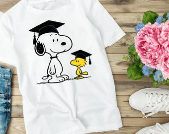 Snoopy Graduation PNG, Class of 2026 Clipart, Peanuts Graduate Design (Digital Download)