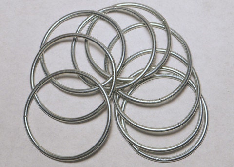 Solid Stainless Steel Metal O-Ring