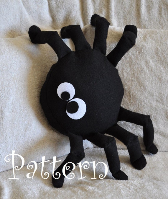 spider plush pattern