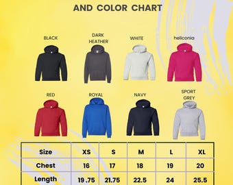 Gildan 18500 Blank Youth Hoodie, G18500B Hoodie For Screen Print, DTF or Embroidery, Blank Hooded Sweatshirts for Kids
