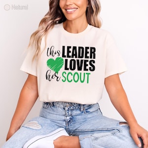 This Leader Loves Her Scouts Shirt , Girl Scout Leader Shirt image 3