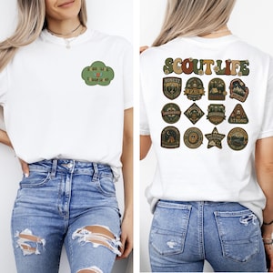 Unisex Scout Life T-Shirt, Retro Scout Life Shirt, Motivational Camping Hoodie, Girl Scouts Troop, Gift For Mom Bild 1