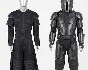 Star Wars Boba Fett Cosplay Costume – Mandalorian Flight Suit Bounty Hunter Outfit
