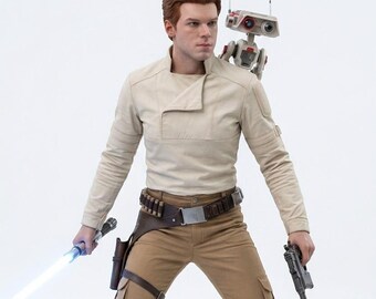 Cal Kestis Jedi Survivor Cosplay Costume – Star Wars Jedi Outfit Handmade For Comic Con & Halloween