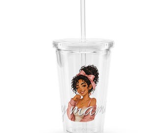 In my Mami Era - Clear plastic tumbler