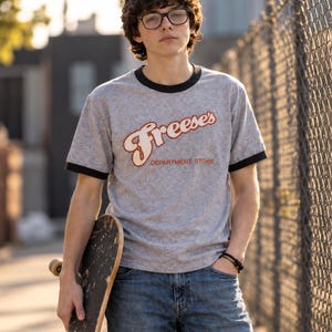 Freese's Department Store Ringer Tee | Retro Logo T-Shirt