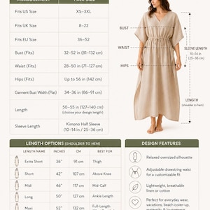 available size chart