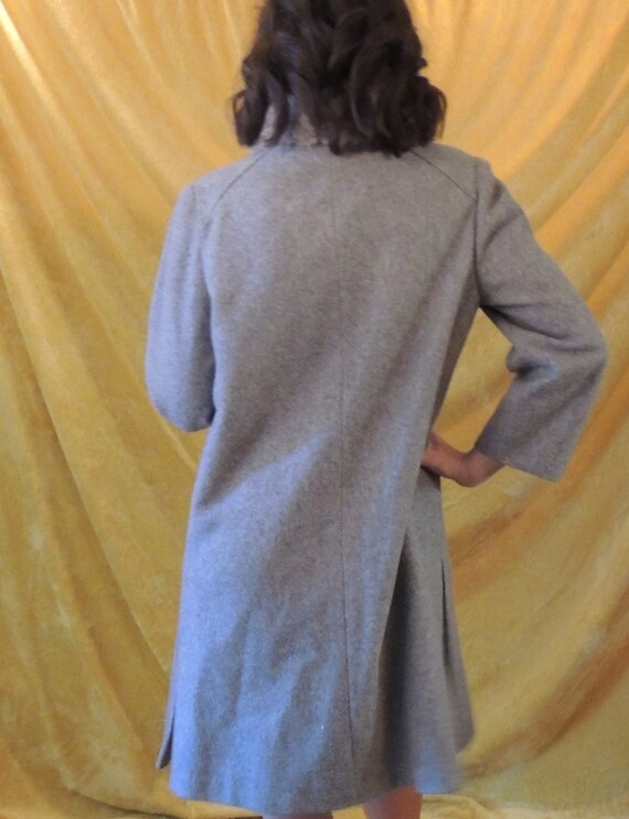 Sophisticated 60s Russsian Short Coat/Thick Rabbi… - image 5