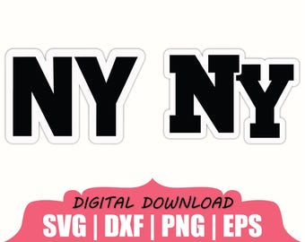 New York (NY) Sticker Svg, Dxf, Png