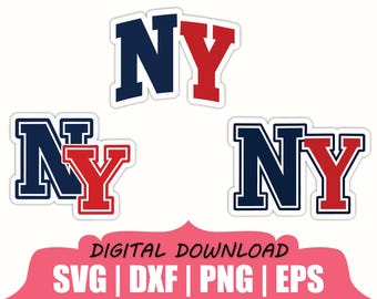 New York (NY) sticker-svg, dxf, png