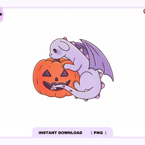 Dragón de Halloween PNG, moderno y lindo, estético, otoñal, fantasmas espeluznantes, biblioteca acogedora, PNG para pegatinas, marcadores, uso comercial