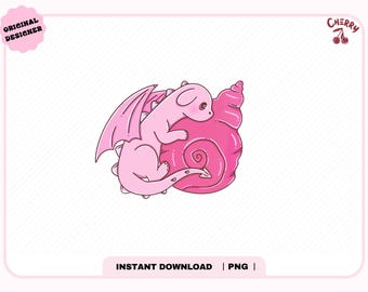 Beach Themed Dragon PNG, Cute Trendy Spring Summer Season Beach Read Bookish Book Vacation Kindle png for stickers, bookmark, Commercial Use