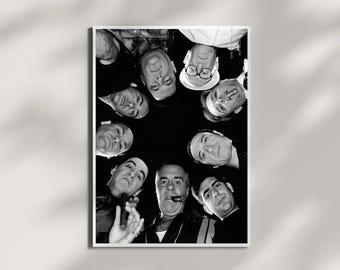 The Sopranos Iconic Poster, TV Print, Vintage Fine Art Photography (Digital Download)