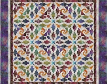 Stormfront Quilt Kit | Linda McGibbon | 90 x 90 Inches