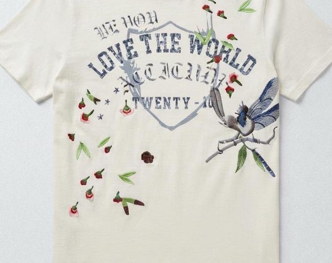 Custom Embroidery Service, Personalized Embroidered Apparel, Custom Portrait Name Design, Made To Order Clothing