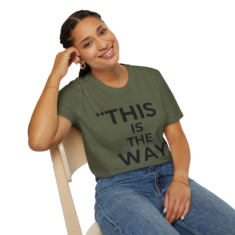 Mandalorian Quote T-Shirt | Star Wars Inspired Phrase Tee Graphite Heather
