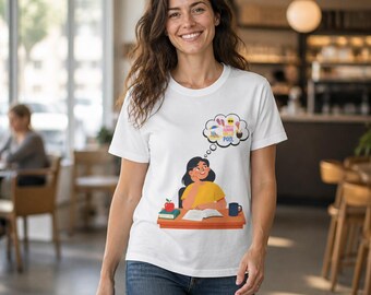 Teacher Daydreaming Pool  Summer Break T-Shirt | Study Thought Bubble Design