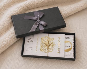 Personalised Scratch To Reveal Holiday Boarding Pass Gift For Her Or Him