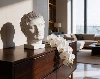 Apoxyomenos Skulptur Gipsbüste | Personalisiertes Geschenk I Klassisches Dekor | Minimalistische Skulptur | Geschenk für Ihn I Luxus Geschenk