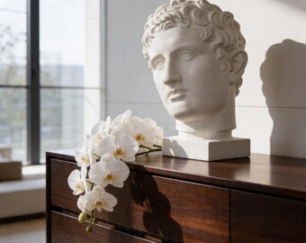 Apoxyomenos Skulptur Gipsbüste | Personalisiertes Geschenk I Klassisches Dekor | Minimalistische Skulptur | Geschenk für Ihn I Luxus Geschenk