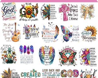 Christian PNG Bundle, Bible Verse PNG Designs, Religious Quote PNG, God Jesus Png, Psalm Png, Love Faith Png, Motivational Quotes,