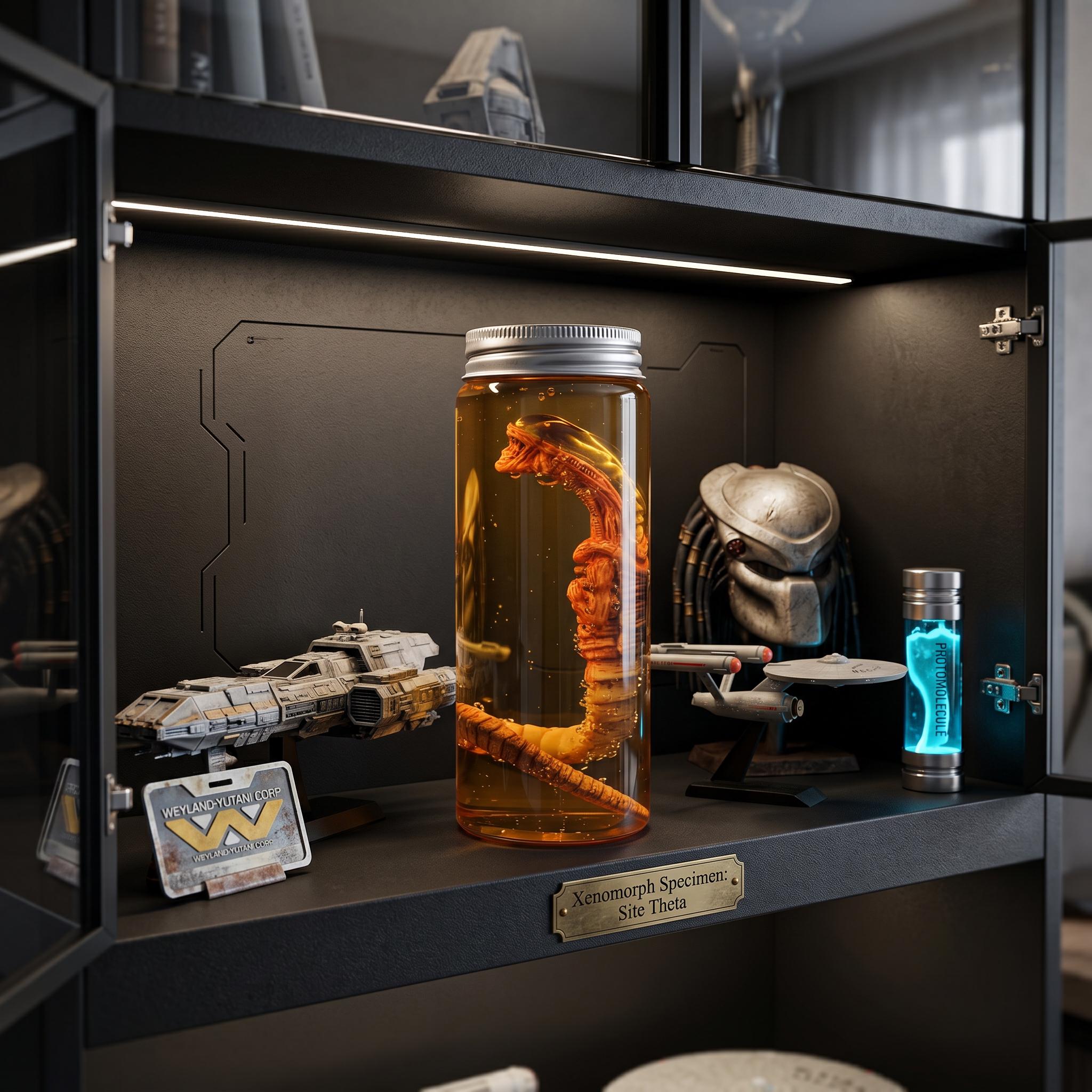 Alien Specimen Jar Facehugger Replica Sci Fi Horror Decor Movie Prop ...