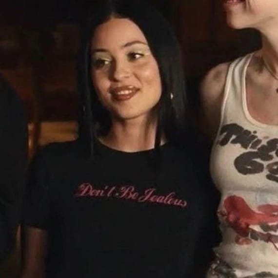 Don't Be Jealous Baby Euphoria Maddy Slay Era, Celebrity Tee, Aesthetic Shirt, Summer Gift for Her, Silly Tee, Sarcasm Shirt, Popculture Tee